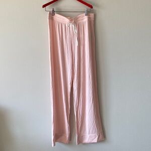 Soft Pink Women's Lounge Pants with Drawstring